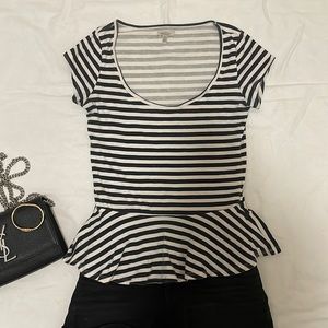 Zara strip shirt